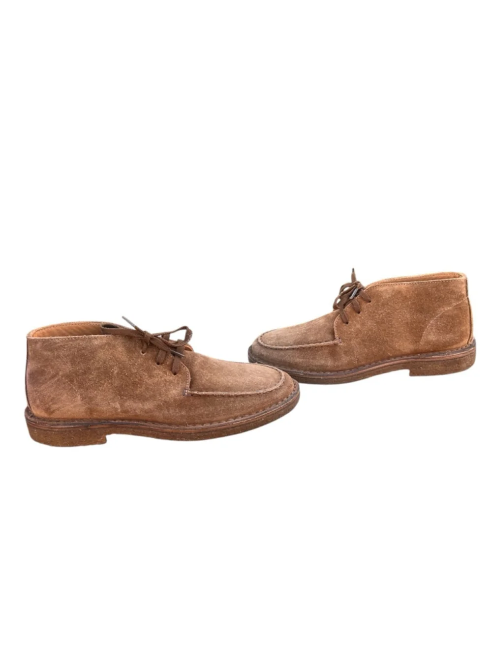 New Drake’s Crosby Chukka Boot Snuff Suede Crepe Soles Men’s Size UK 7 US 8